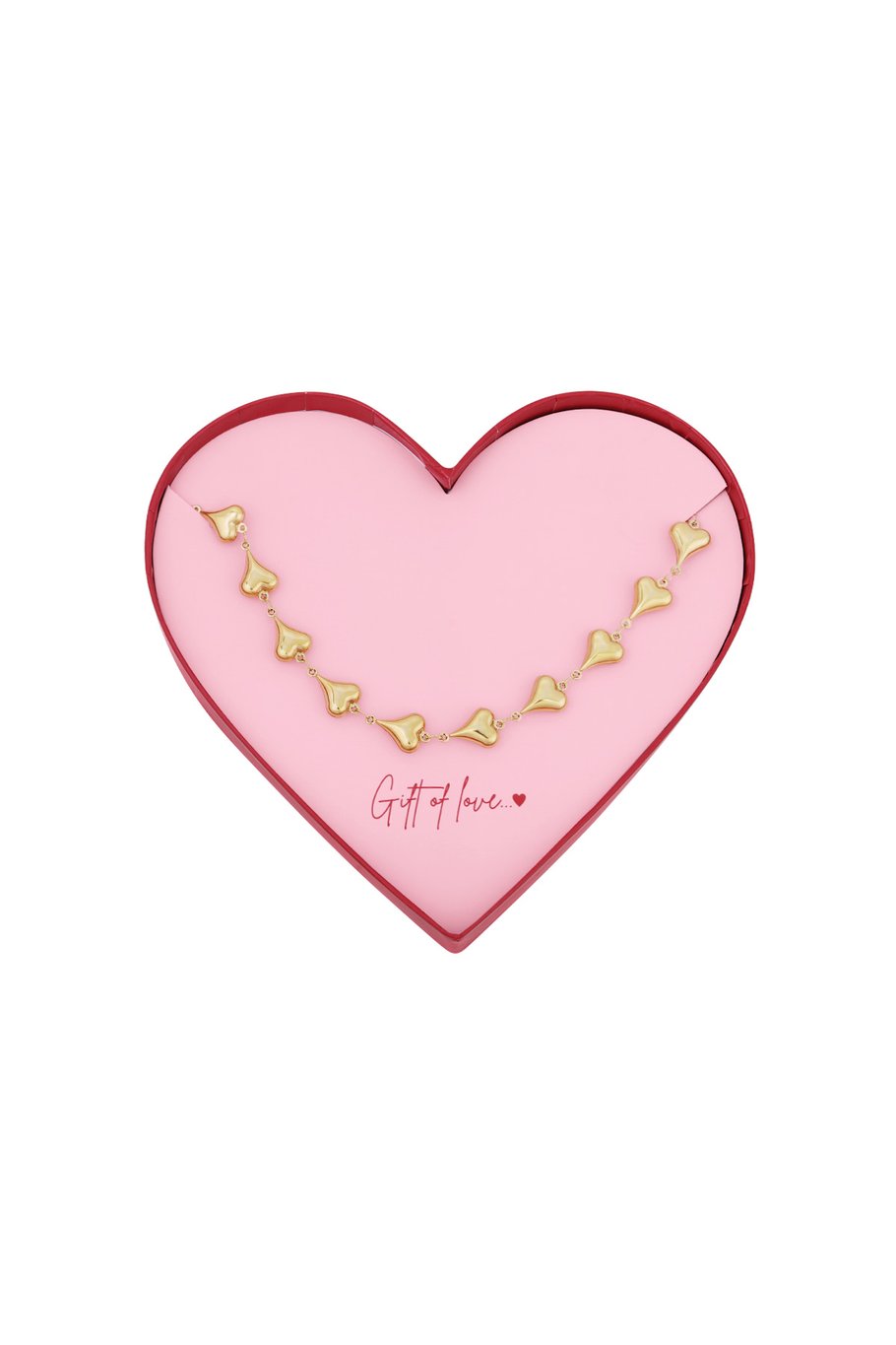 Gift of love stainless steel chain of love