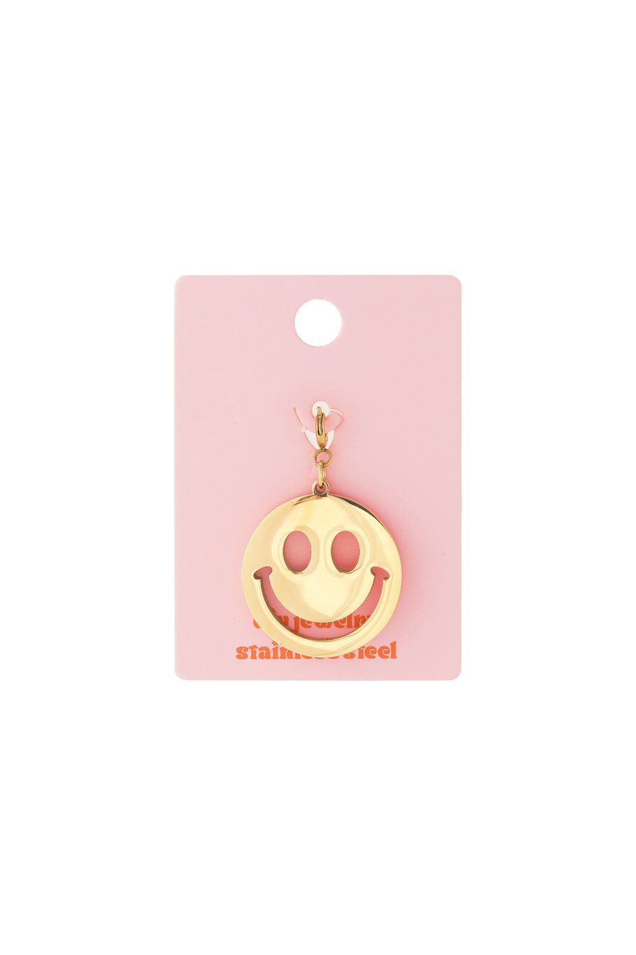 Smiley sieraden bedel