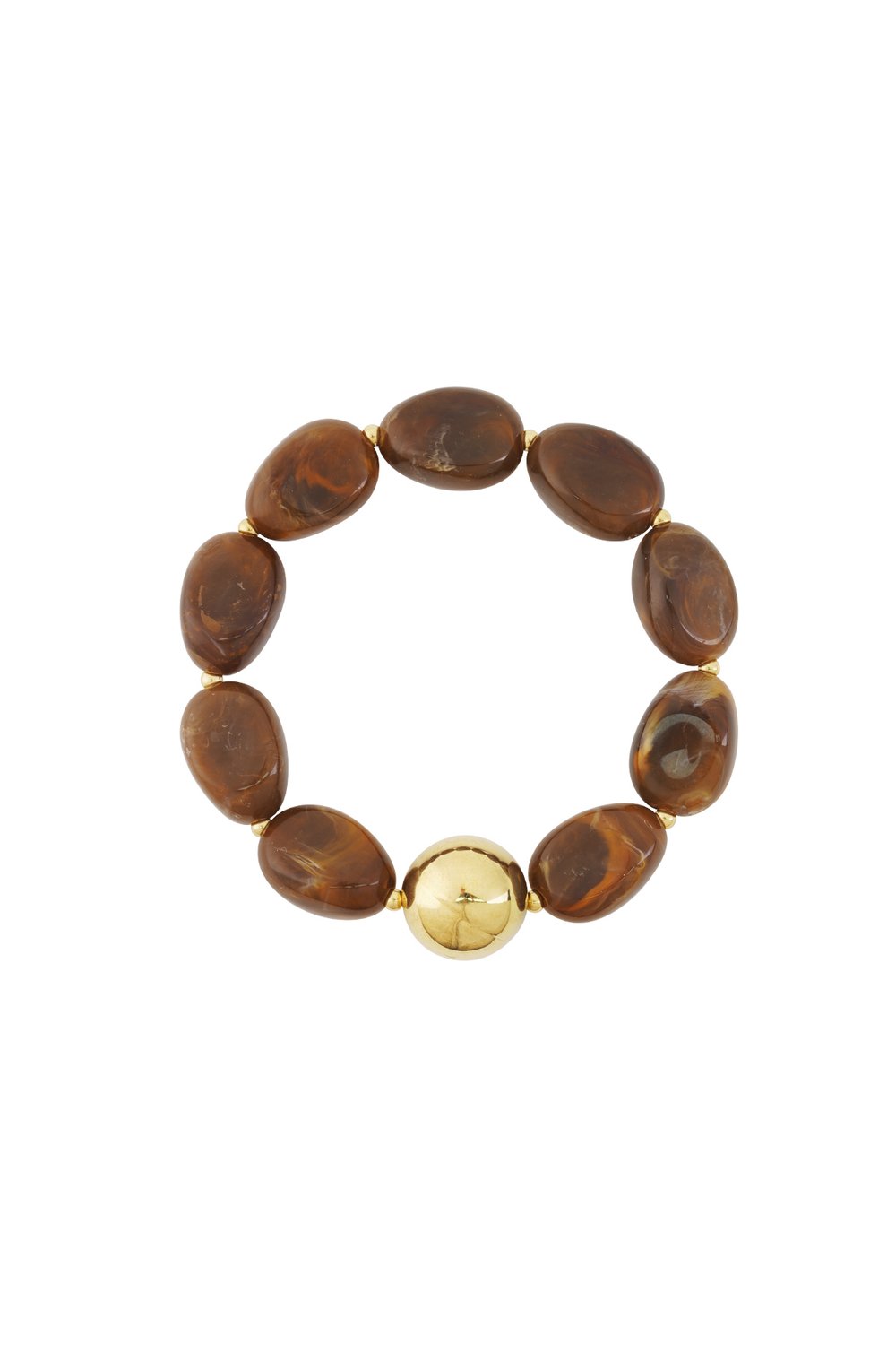 Kralen armband – Bruin