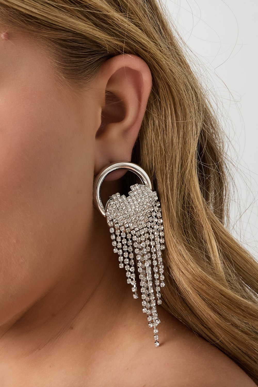 Luxe feestoorbellen - goud - Afbeelding 4