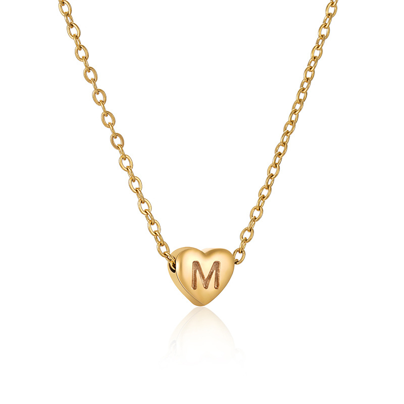 Ketting met de letter M (van mama)