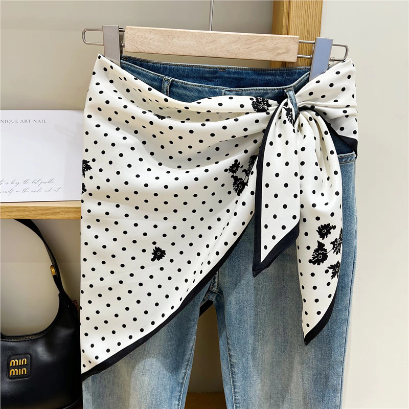 Heup bandana zwart/wit