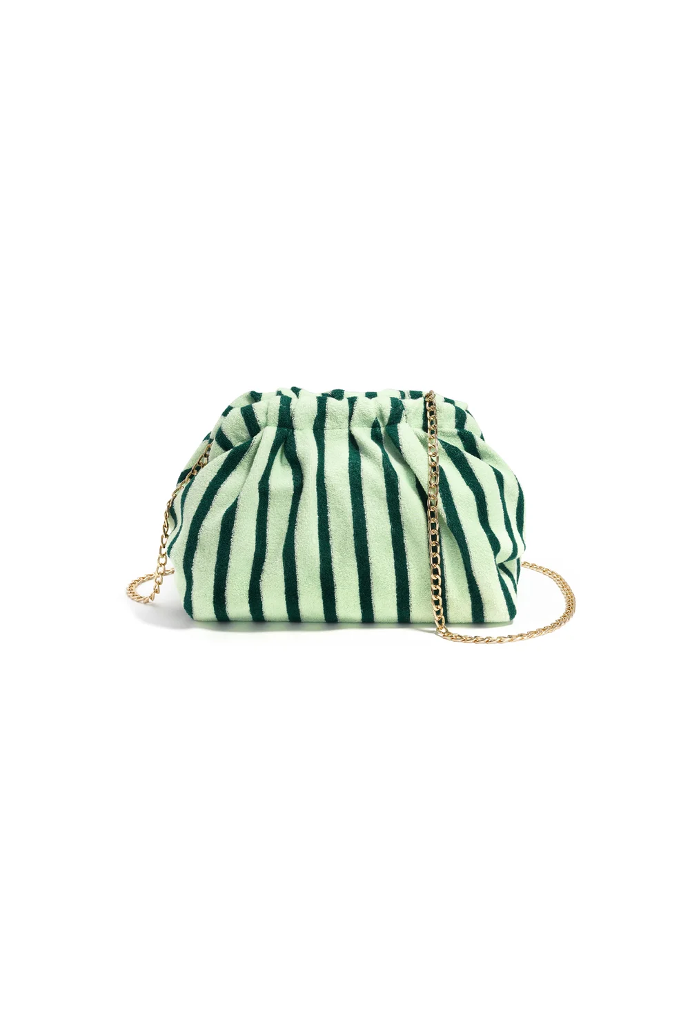 Crossbodytas met strepen, Groen
